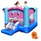 Inflatable Bounce House 3-In-1 Elephant Theme Inflatable Castle W/ 680W Blower